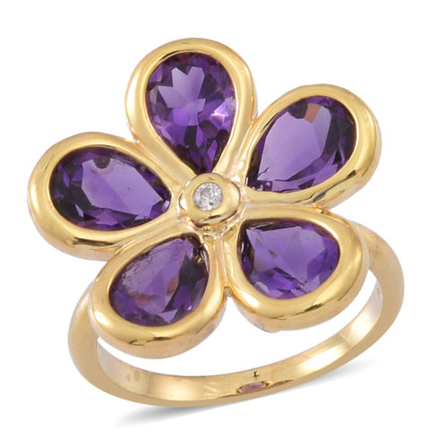 Amethystblüte – Ring