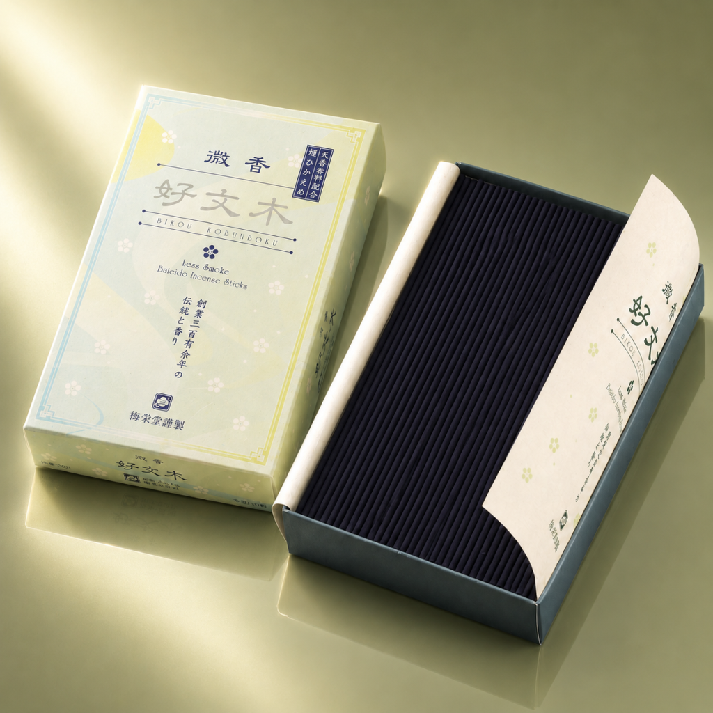 Baieido Bikou Kobunboku – sanfte japanische Räucherstäbchen