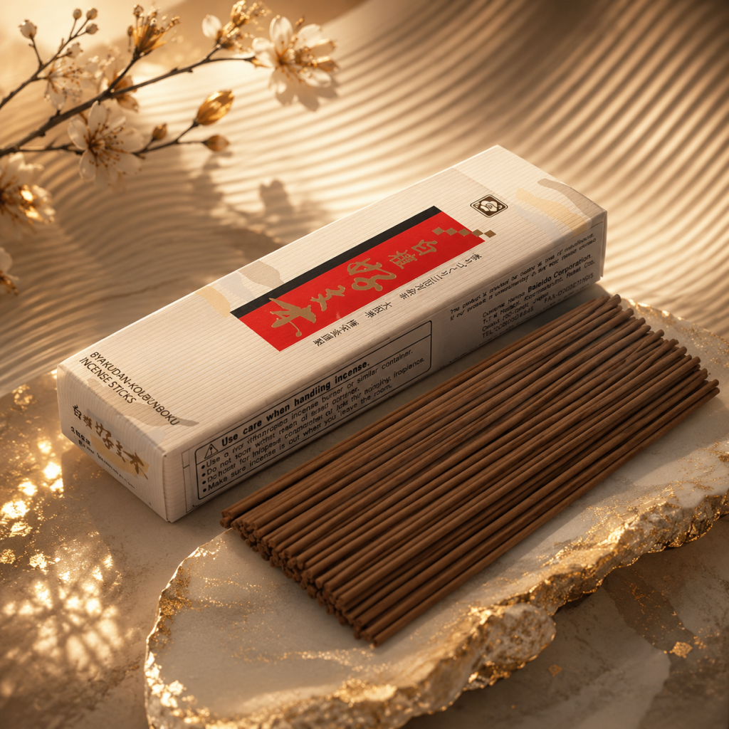 Baieido Byakudan Koubunboku – japanische Räucherstäbchen mit extra Sandelholz