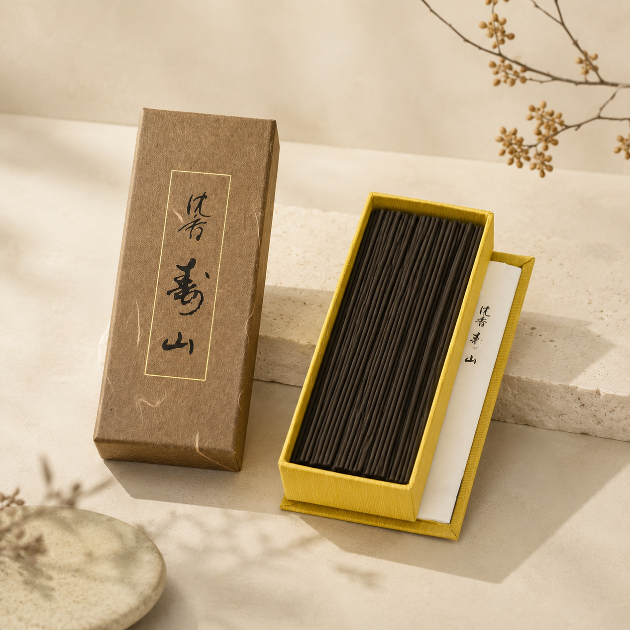 Jinkoh Juzan Aloeswood – japanische Premium-Räucherstäbchen