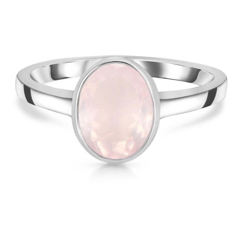 Rosenquarz - Ring