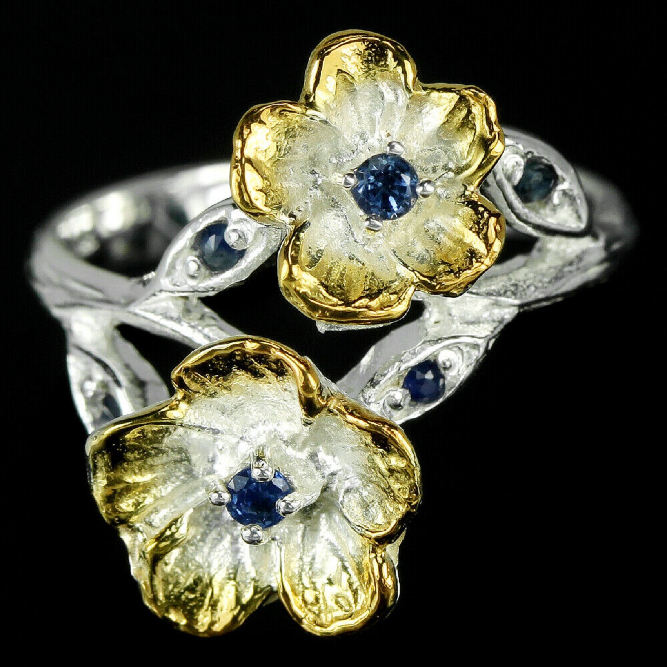 Saphirblüte – Ring