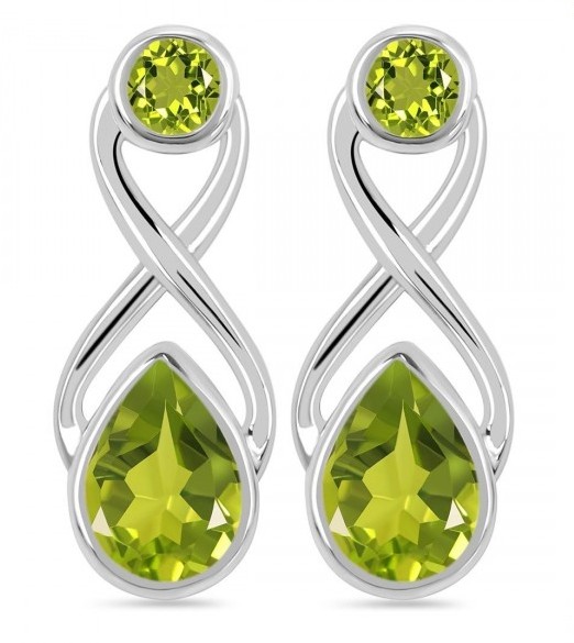 Peridot - Ohrstecker