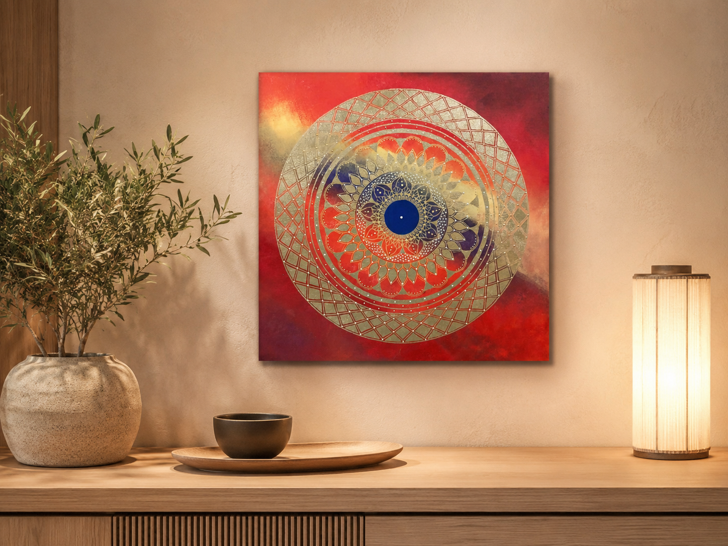 Funke des Lebens - Mandala